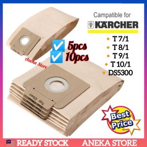 ✨READY STOCK✨ Karcher Vacuum Cleaner Dust Bag T7/1 T8/1 T9/1 T10/1 DS5300 Replacement Karcher Vacum Vacuum Bag Penapis Habuk Vakum Beg Sampah 吸尘机袋