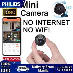 Philibs Original Genuine A9 Cctv camera connect cellphone 1080P Ultra HD no need internet no need wifi with Night Vision with 360°panoramic Infrared Security Camera Motion Detection HD cctv camera