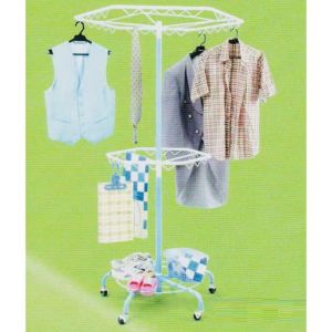 🇲🇾 🔥 3V TH640 Twin Hexagon Super Hanger / Round Hanger / AMPAI Outdoor Clothes Towel Rack Gantung Sidai Baju Tuala