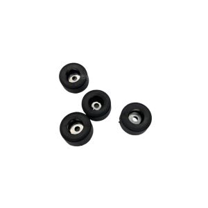 VIVAZ 4Pcs Base Speaker Feet Pads 38x19mm Rubber Cushion Feet with Iron Sheet Damper Pad