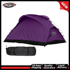 Outdoor Camping Tent with Mosquito Net Portable Double Tent Waterproof Trekking Shelter Tent for Backyard Picnic