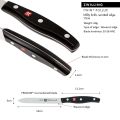 ZWILLING Twin Pollux 13cm Utility or Tomato Knife Serrated Edge. 