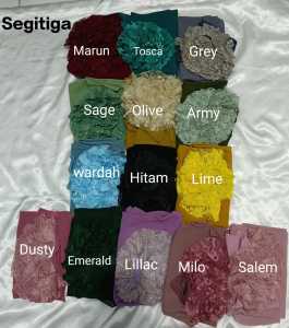 HIJAB JILBAB KERUDUNG SQUARE SEGI EMPAT INSTAN TURKI CEPOL // SEGITIGA INNER 2IN1 NILFASHION