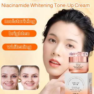 Niacinamide Whitening Tone-Up Cream Isolation And Concealer Natural Looking Lazy Bare Face Cream Suitable For Students Workers