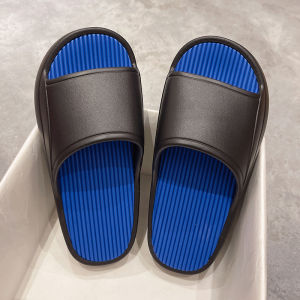 [Free Shipping] WomenS Summer Outdoor Slippers With Thick Soles Wedge Heels CoupleS Platform EVA Beach Two-Tone Sports Sandals