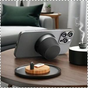 ลําโพงบลูทูธ แบตเตอรี่แบบชาร์จไฟในตัว มินิ การป้องกัน ipx6 มัลติฟังก์ชั่น แม่เหล็กแบบพกพา