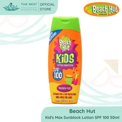 Beach Hut Kids Max Sunblock Lotion SPF100 (50ML)