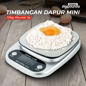 Timbangan Dapur 10kg 1g Digital Digipounds Kitchen Scale Kue Cake Kopi Z2S