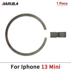1pcs For Wireless Charging Magnet Module For iPhone 1213 Pro Max 14 Plus Rear Housing Back Glass Magnetic Metal Ring