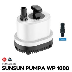 SUNSUN PUMPA WP1000/WP 1000 Liter per jam Pompa Celup Kolam Hemat/Rendah Daya