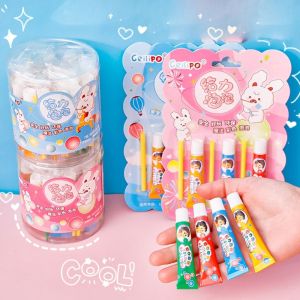 LIEYH ถอดออกได้ ของเล่นกาวฟองมหัศจรรย์ ลูกบอลเป่าลม จะไม่ระเบิด ของเล่นเป่าฟองสบู่ ของเล่นลูกบอลโบโบ สีสันสดใส ลูกโป่งฟองยืดหยุ่น ของเล่นเด็กเล่น