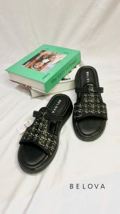 Sandal Platform BELOVA Wanita Kekinian Korea Wedges Platform Wanita Terbaru Tinggi Anti Slip