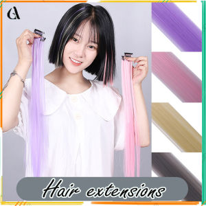 ALENADAY - Hair Extension Rambut Palsu Wanita Murah Wig Jepit Sambung Panjang Lurus ACC18