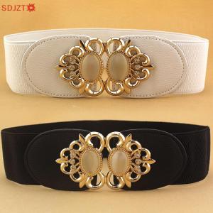 🚚【Local Express Delivery】🚚 Fashion Women Retro Elastic Stretchy Dress Narrow Waist Belts Dress Accessories