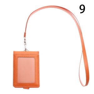 SPORTS XU Metal Multifunctional Bank Credit Card PU Leather ID Business Case Work Card Holder Name Badge Holder