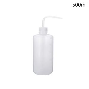 WFGV88 1Pcs Washing Clean Wash Bottle White Measurement Tattoo Squeeze Bottle  250/500/1000ml Laboratory Measuring Bottles Eyelash Extension Cleaning