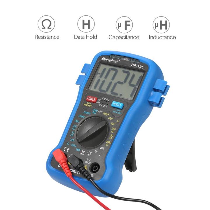 SMART SENSOR Backlight LCD Digital LCR Multimeter Resistance ...