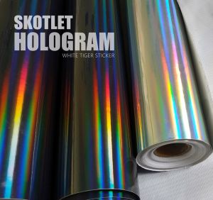 SKOTLET STIKER MOTOR BLACK HOLOGRAM SKOTLET HOLOGRAM HITAM STIKER HOLOGRAM TERBARU MURAH BISA COD