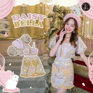 BLT BRAND การันตี เสื้อผ้าแบรนด์ DAISY BELLA 3ชิ้น เสื้อตัว เสื้อกั๊ก กระโปรง