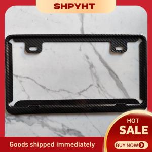 SHPYHT✨ 1 2PCS License Plate Frame Stainless Steel Car License Plate Cover Car Accessory For Japanese Standard License Plate