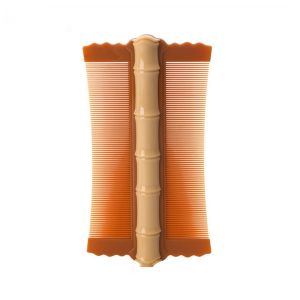 AN249 Hai Răng siêu dày Loại bỏ bọ chét Loại bỏ gàu Lược mã hóa Di động Có thể tháo rời Dụng cụ làm sạch da đầu Trẻ em