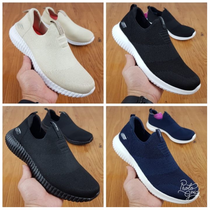 Skechers Elite Flex Sepatu Slip On Pria dan Wanita Lazada Indonesia