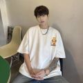 Forteid T-shirt Lengan Pendek Baju Kaos Oversize Wanita Baju |kaus wanita korea   Baju Atasan Wanita Terbaru (pola Indah labubu) Cotton Atasan Kaos /kaos lucu wanita. 