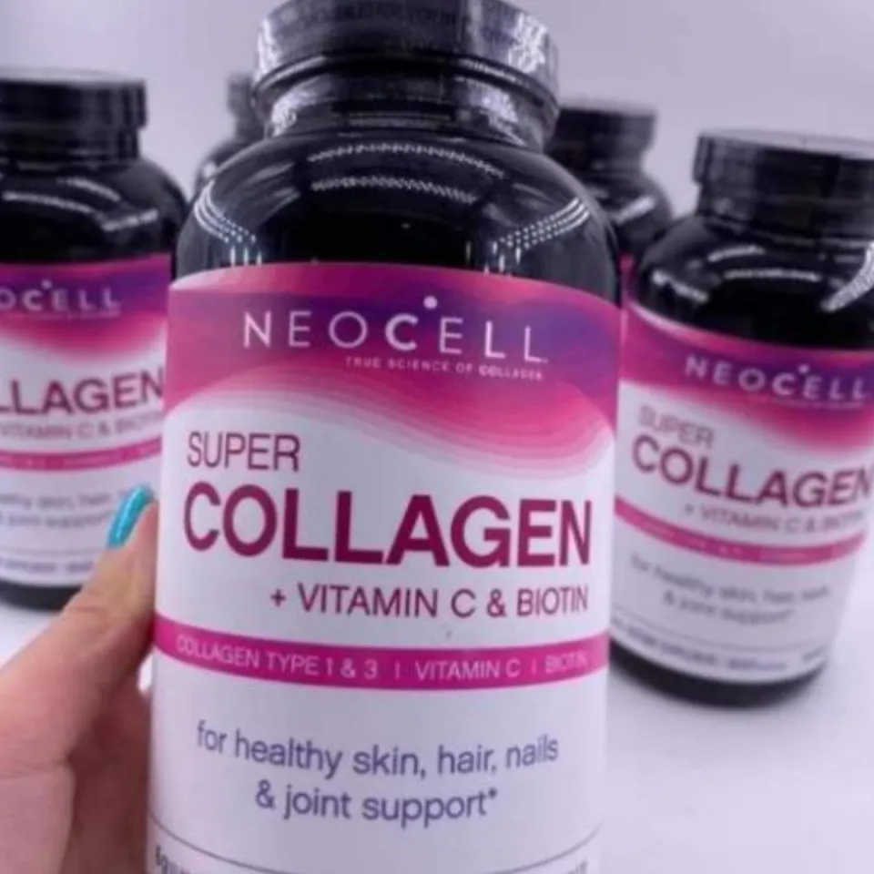 Revitalize Your Skin with Neocell Super Collagen + C Biotin with Glutathione:  Official Store 250 Tablets Glutathione Radiance Elixir Authentic Whitening  Capsules - Lazada | Lazada PH