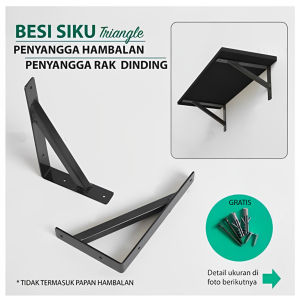 RAK SIKU BESI TEBAL AMBALAN HAMBALAN  RAK DINDING SH40C