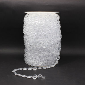 30M Crystal Curtain Acrylic Crystal Bead Curtain Crystal Garland Strands for Wedding Decoration