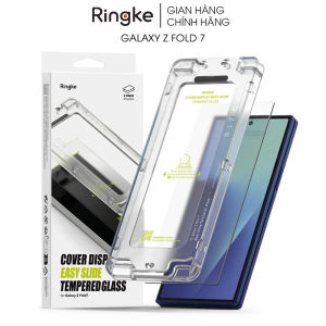 [Combo 2] Dán cường lực Samsung Galaxy Z Fold 7 RINGKE Cover Display Easy Slide Tempered Glass (Màn hình ngoài)