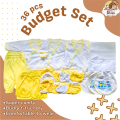 BEST SELLER!! 36pcs Budget Set | Newborn Infant Baby Clothes | 0-6mos Barubaruan Newborn Set | Bliss Baby Stuff. 