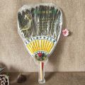 Quạt Khổng Minh , Gia Cát Lượng bằng lông vũ 46cm x 30cm hóa trang cosplay vui nhộn. 