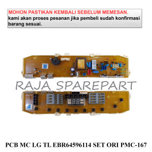MODUL MESIN CUCI / PANEL / PCB MESIN CUCI LG TOP LOADING EBR64596114 SET ORI PMC-167