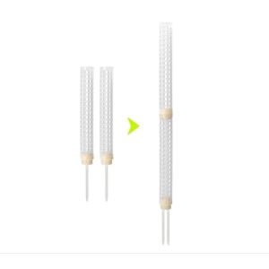 2PCS Plastic Moss Poles Climbing Plants Climbing Stick Plant Support Column Pole For Sticks Plant Growing