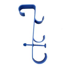 Poolside Pool Leaf Skimmer Net Holder Swimming Pool Side Storage Shelf Stable Swimming Pool Hanger Easy to Use