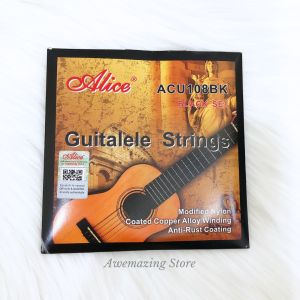Alice ACU108BK Black Guitalele Strings - Senar Gitarlele Nylon