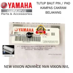 Tutup Baut As Pen Pin Pad Kampas Rem Belakang Cakram New Vixion NVL Advance NVA Asli Original YGP