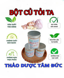 hũ 1kg bột củ tỏi ta nguyên chất