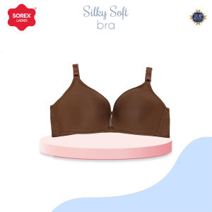 Sorex Bra Tanpa Kawat Cup Besar Busa Sedang Cup B-C Silky Soft Kait 3 BH 9813 Bra Adem