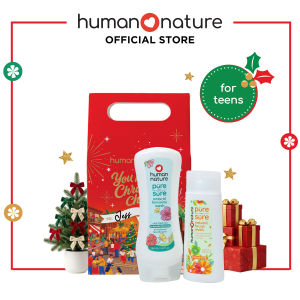 Human Nature Pure Cheer Christmas Gift Set (Feminine Wash & Facial Wash)