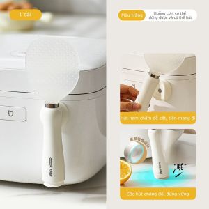 Muỗng Xới Cơm Chống Dính Kèm Giá Đỡ Nam Châm Tiện Lợi Chất Liệu An Toàn Sức Khỏe-ESTLA