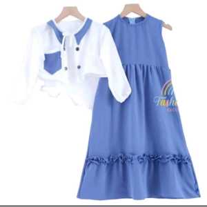 baju setelan anak perempuan inner dan cardy /inara set kids / setelan anak viral crinkle airflow