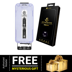 [ 17 Pro Max / 17 Pro / 17 Air / 17 ] Hoda Anti-Reflection Tempered Glass Screen Protector with Dust-Free Helper Lite