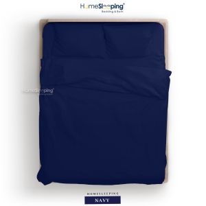Homesleeping Sprei Set 180 king polos minimalis Microfiber B2 20 cm