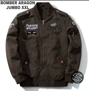 TERLARIS..JAKET ARAGON PRIA DAN WANITA - JAKET MOTOR ENAK DI PAKAI TOURINGJaket bomber pria trendy new sensor - jaket bomber canvas pria elegant