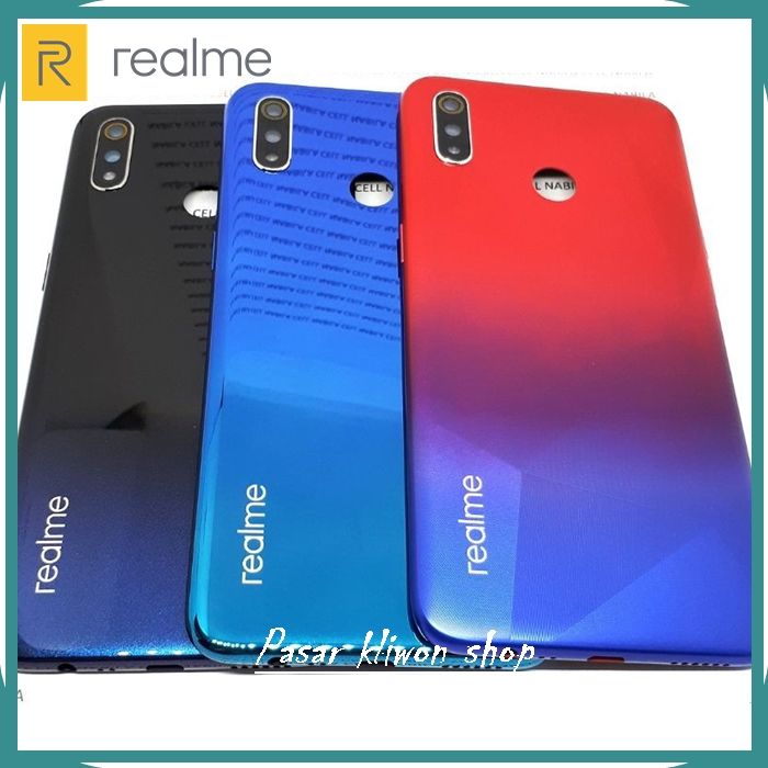 Backdoor Realme Tutup Belakang Baterai Back Case Back Cover