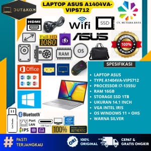 LAPTOP ASUS TYPE A1404VA-VIPS712