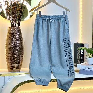 กางเกงลำลองขาตรงผู้ชายและแฟชั่นของผู้หญิง กางเกงลำลองขาตรงกางเกงถูเทรนด์ใหม่ฤดูใบไม้ผลิและฤดูร้อน K9185