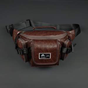 Tas Tactical Outdoor Polo Amstar Kulit PU Best Quality Waistbag Tas Pinggang Tas Selempang Bahu Tas Pria Wanita Tas Kulit